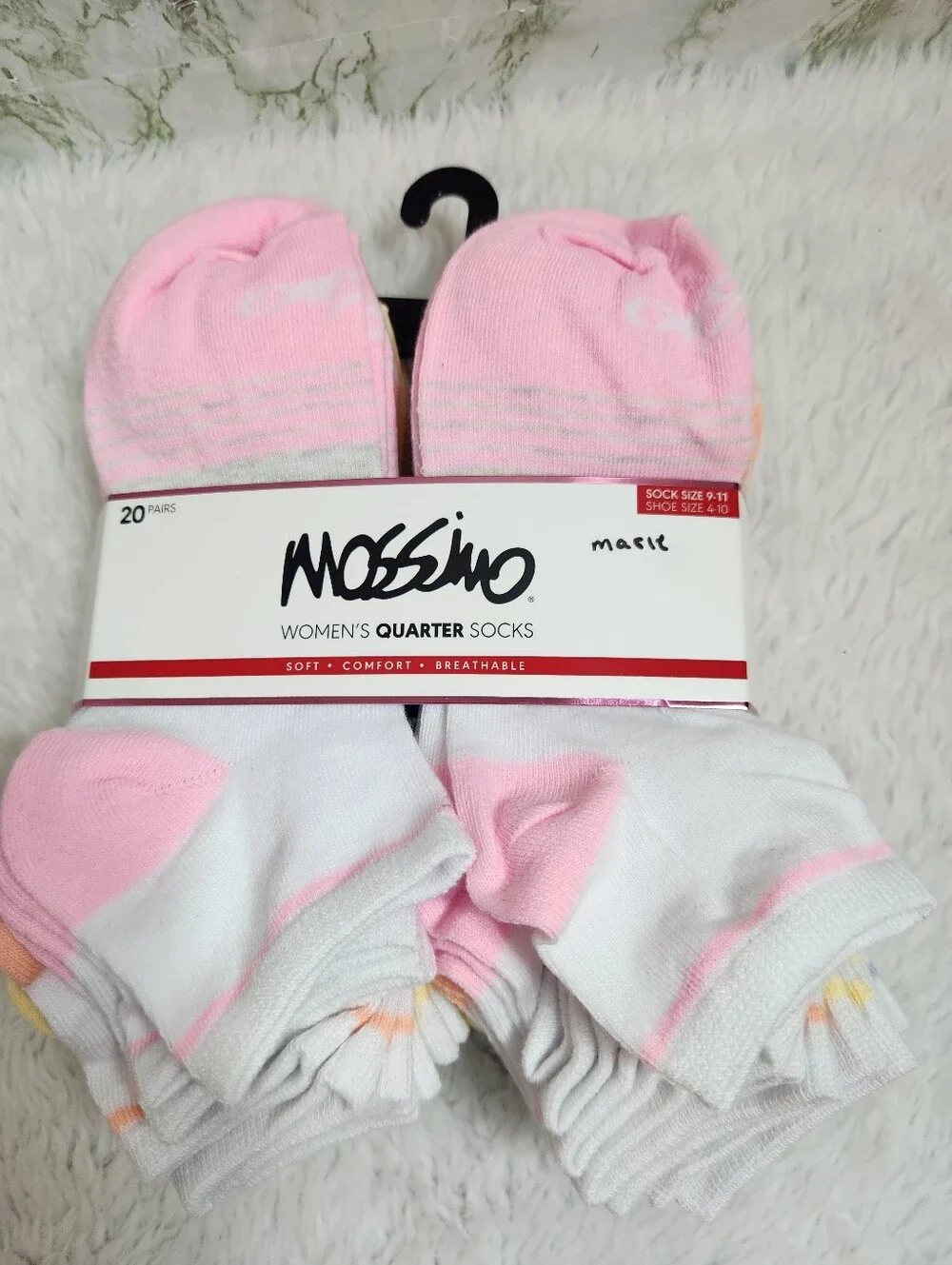 Mossimo 20 Pair Quarter Socks